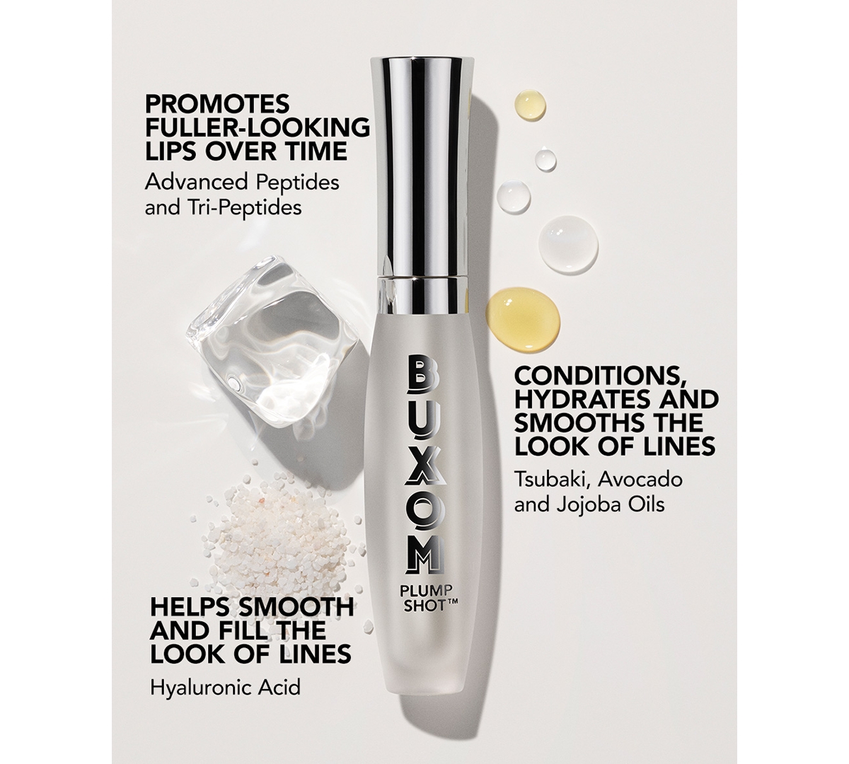 Buxom Cosmetics Plump Shot Lip Serum, 0.14 Oz.