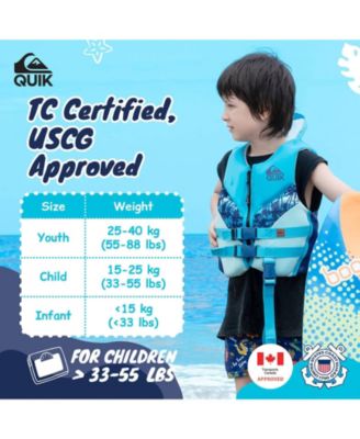 USCG Approved Life Jacket, Evoprene PFD  PVC Foam Swim Vest