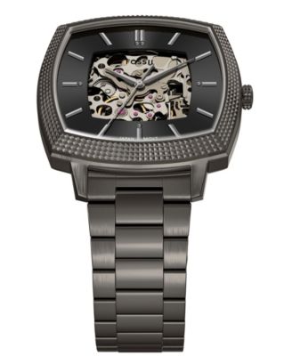 Unisex Nick Jonas x Machine Luxe Automatic Gunmetal Stainless Steel Watch, 40mm