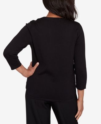 Petite Classic Long Sleeve Sweater