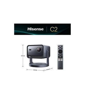 C2 4k UHD Triple Laser Mini Projector