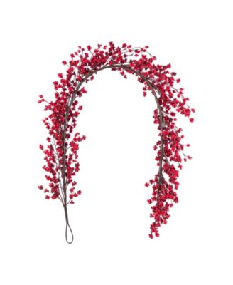 6 ft Plastic Christmas Berries Garland