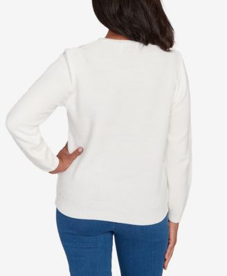 Petite Chenille Pullover Sweater