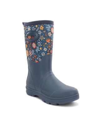 Womens Garden Play Faux Fur Neoprene Mid Cold Weather Boot