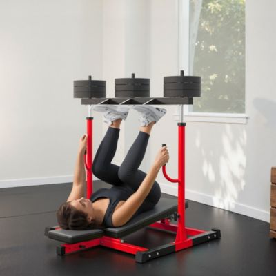 Leg Press Machine with Adjustable Leg, Back, Head Positions