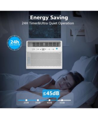 Window Air Conditioners with 10000 BTU capacity, Ideal for room up to 450 Sq. Ft, Window AC with Cooling, Dehumidifier, Fan, Equipped with remote