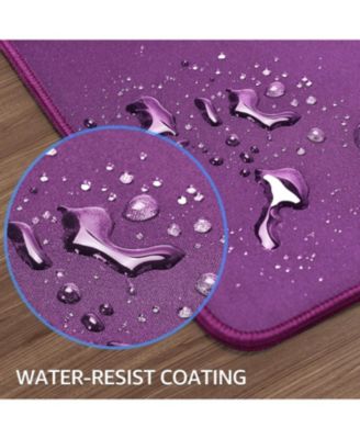 Large Gaming Mouse Pad Extended Mousepad with Micro-Weave Cloth, Non-Slip Base, Water Resist Keyboard Pad for Office Home, 31.5x15.7in