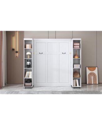 Murphy Bed Wall Bed with Storage Doors