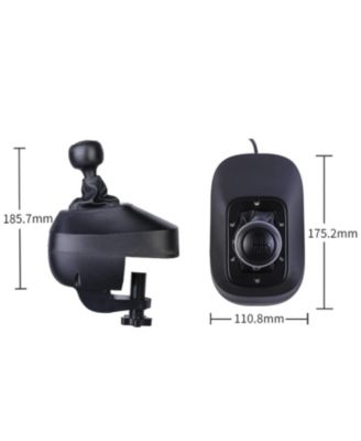 Six-Speed Gear Shifter for Logitech G29 Driving Force – High-Performance H-Pattern with Push-Down Reverse, Durable Build & Secure Mounting Clamp