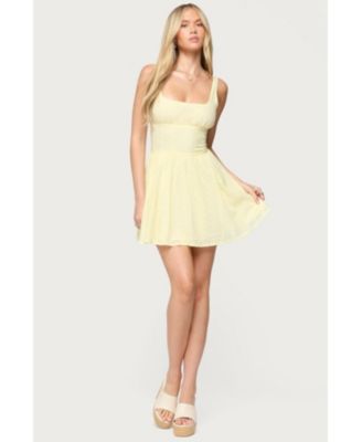 Women's Reina Embroidered Cotton Mini Dress