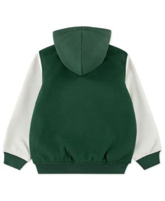Toddler Boys Hooded Varsity Jacket