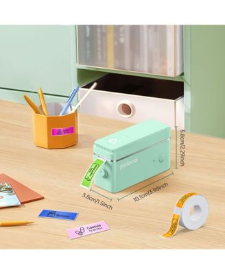 Nelko P31-S Label Maker Machine with Tape, Portable Thermal Printer, Portable Bluetooth Label Printer for Organizing Storage Office Home