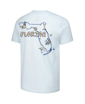 Big Boys and Girls Light Blue THE PLAYERS Florida Outline T-Shirt