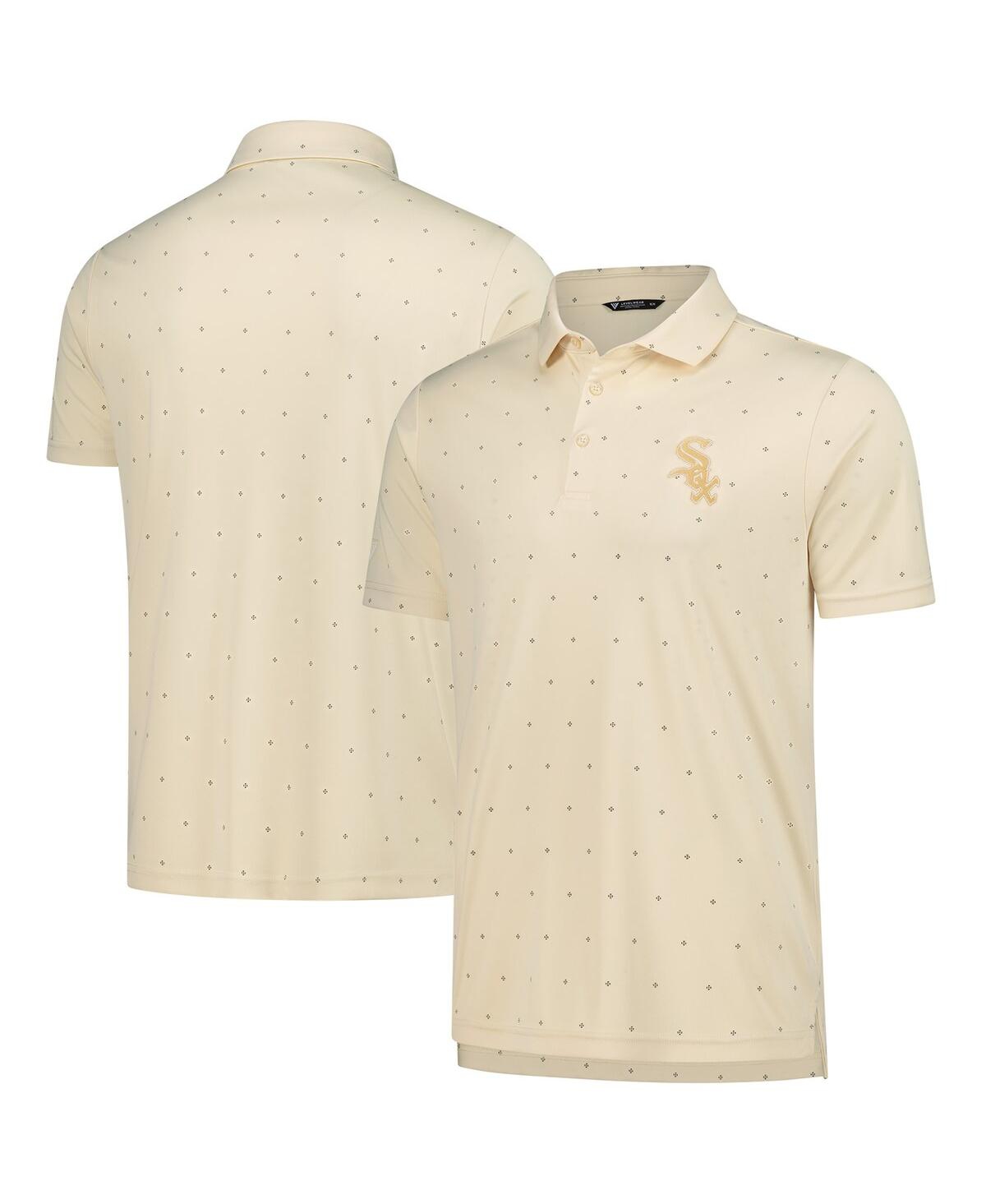 Men's Cream Chicago White Sox Vision Polo Shirt - Cream