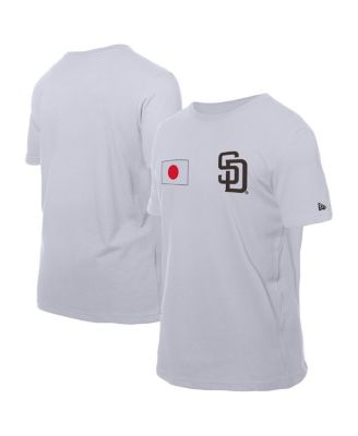 New Era - Men's White San Diego Padres Japanese Flag T-Shirt