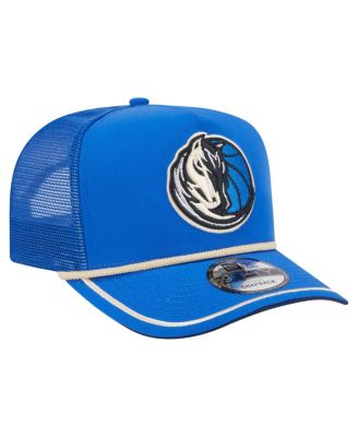 Men's Blue Dallas Mavericks Team Rope A-Frame 9FIFTY Snapback Hat