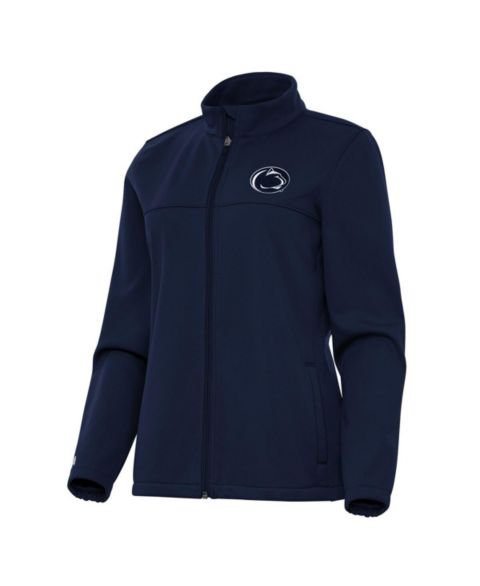 Женские куртки Antigua Women's Navy Penn State Nittany Lions Links 2 Full-Zip Golf Jacket