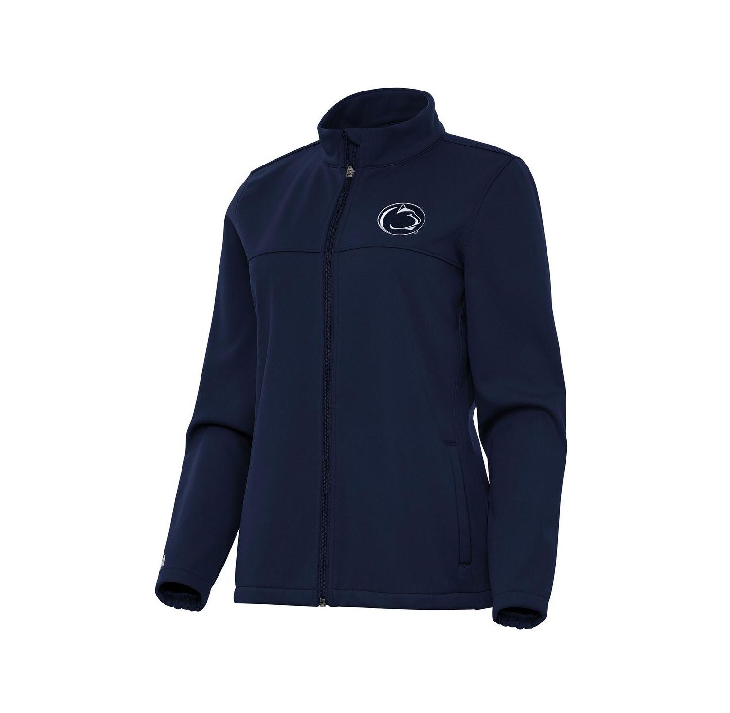 Women's Navy Penn State Nittany Lions Links 2 Full-Zip Golf Jacket
