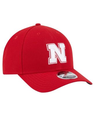 Men's Scarlet Nebraska Huskers Team Collective 9FORTY M-Crown Adjustable Hat