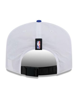 Men's White/Royal Golden State Warriors 2025 NBA Draft On-Stage Nylon 19TWENTY Adjustable Hat
