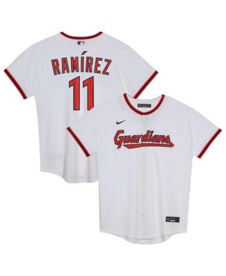 Nike - Preschool Jos&eacute; Ramírez White Cleveland Guardians Home Player Jersey