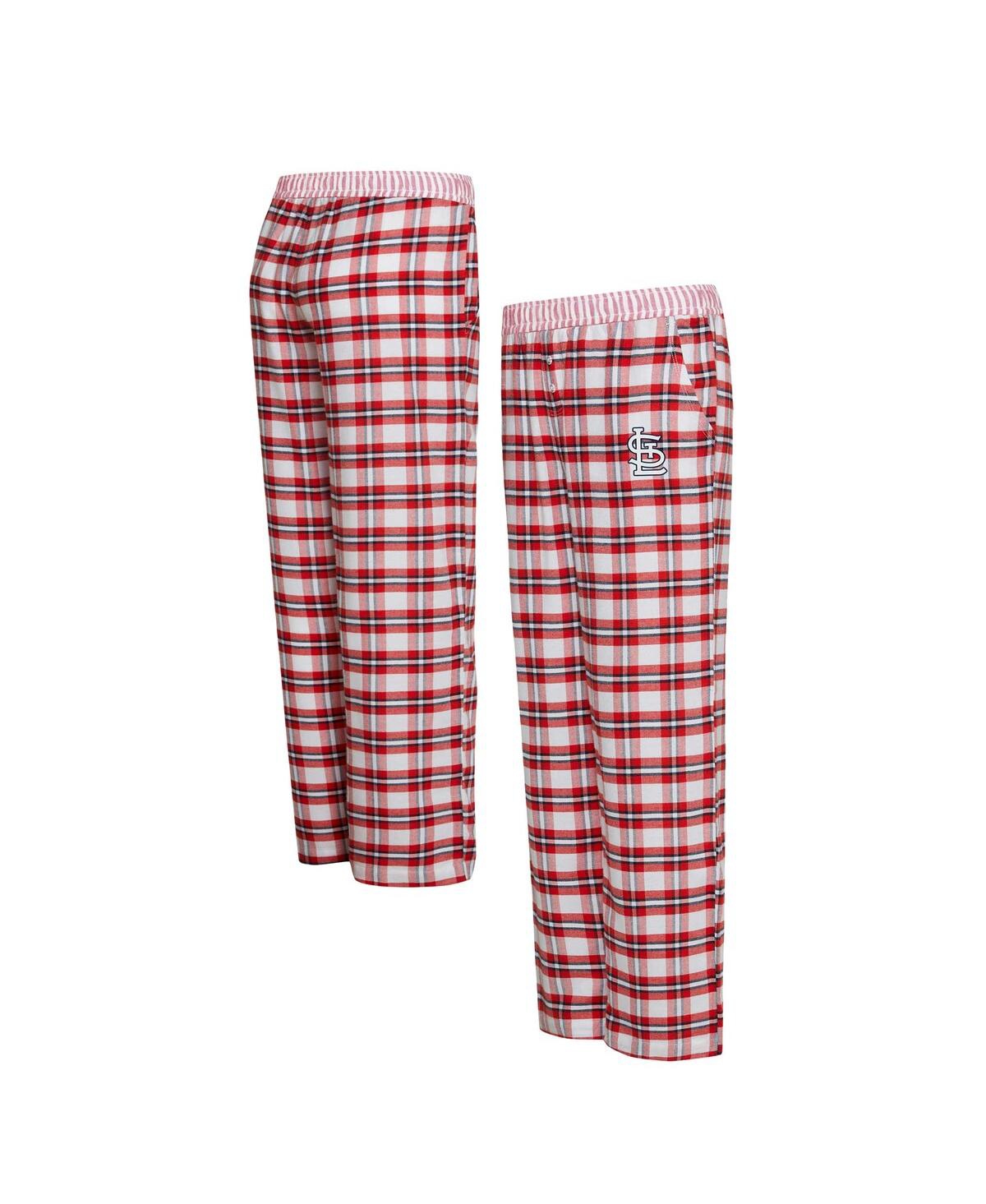 Women's 2-Pieace Red/Navy St. Louis Cardinals Sienna Flannel Sleep Pants - Red, Navy