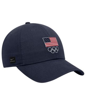 Big Boys and Girls Navy Team USA Club Adjustable Hat