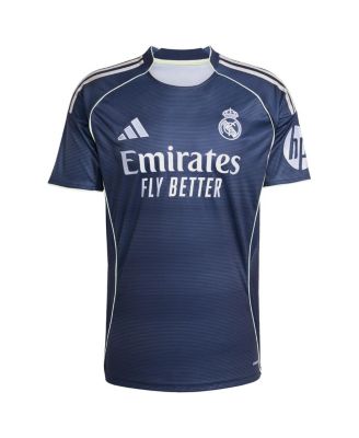Men's Vini Jr. Blue Real Madrid 2025/26 Away Replica Player Jersey