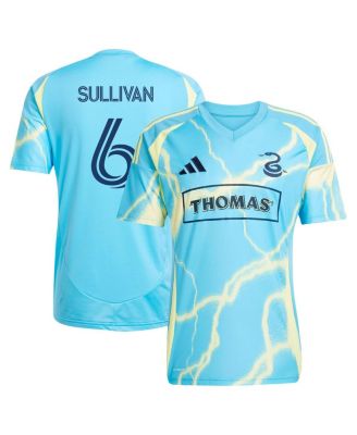 Men's Cavan Sullivan Blue Philadelphia Union 2025 The Voltage Kit Replica Player Jersey