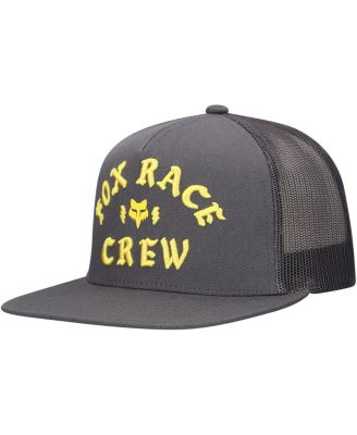 Fox - Men's Graphite Racing Race Crew Trucker Snapback Hat