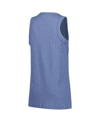 Women's Navy Boston Red Sox Gauze High Neck Tank Top