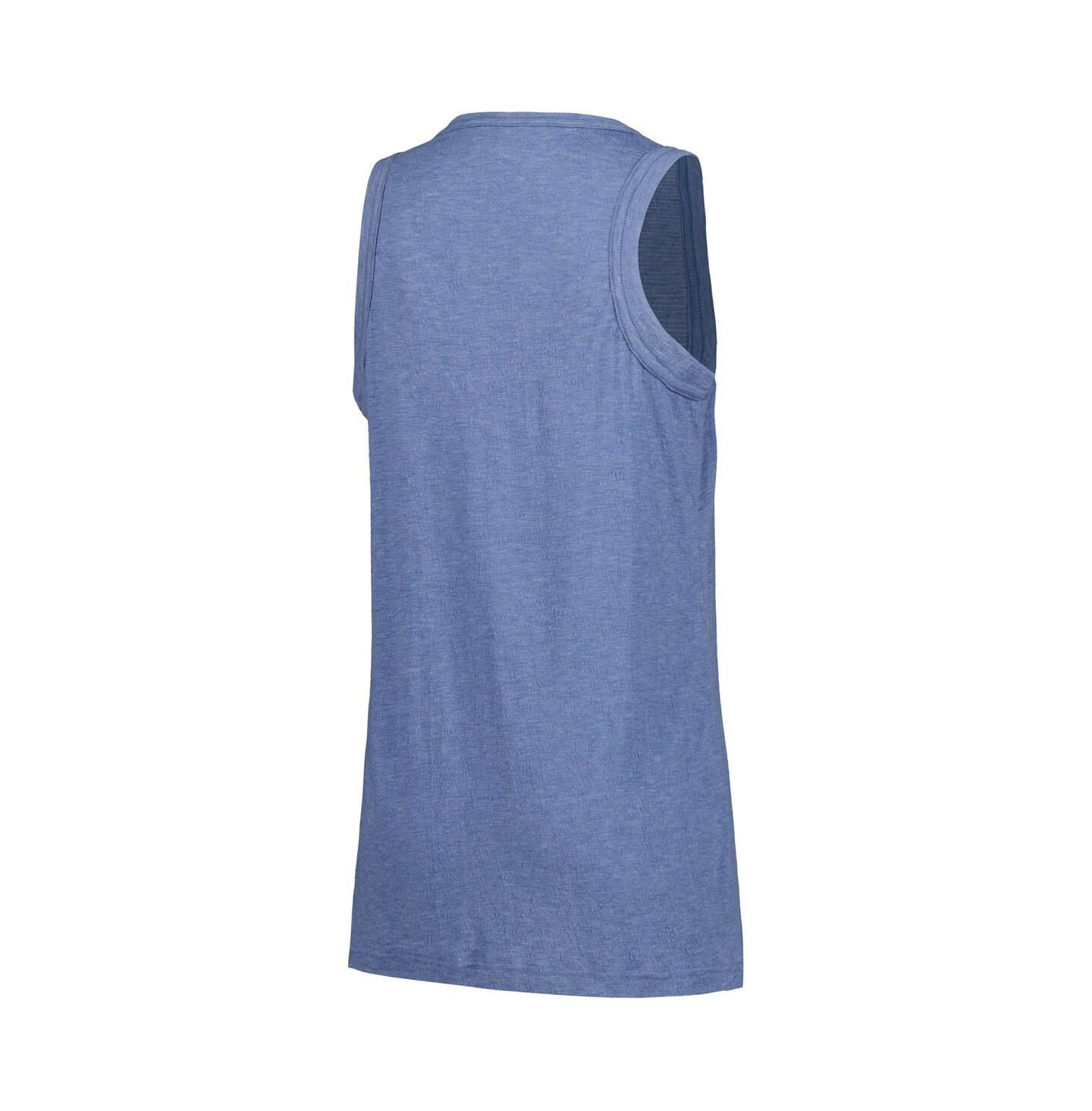 Женский топ Soft As A Grape Navy Boston Red Sox Gauze High Neck — фото 2