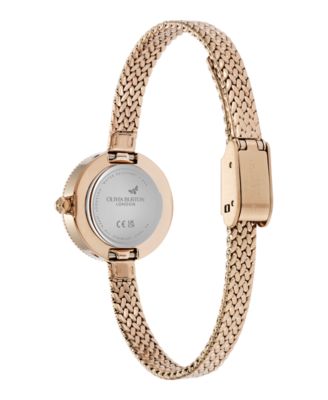 Women's Finery Rose Gold Tone Stainless Steel Mesh Bracelet Watch, 20mm