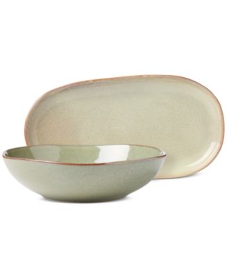 Oneida Organic Shades 2 Pc. Serving Set - Macy's