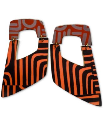 Raquel Dangle Abstract Earrings