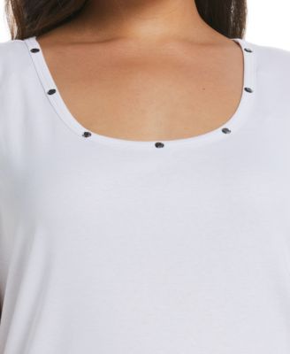 Plus Size Crew Neck Tank Top