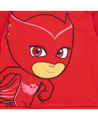 Toddler Boys Catboy Owlette Gekko Fleece Hoodie