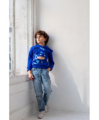 Toddler Boys Catboy Owlette Gekko Fleece Hoodie