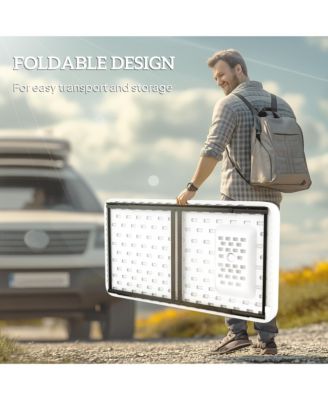 Folding Fish Cleaning Table with Sink, Faucet, Sprayer,