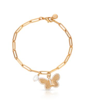 Butterfly Charm Chain Bracelet Sets