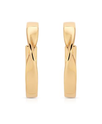 Heirloom Twist Medium Hoops Earrings