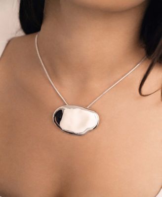 Molten Metal Pendant Necklaces