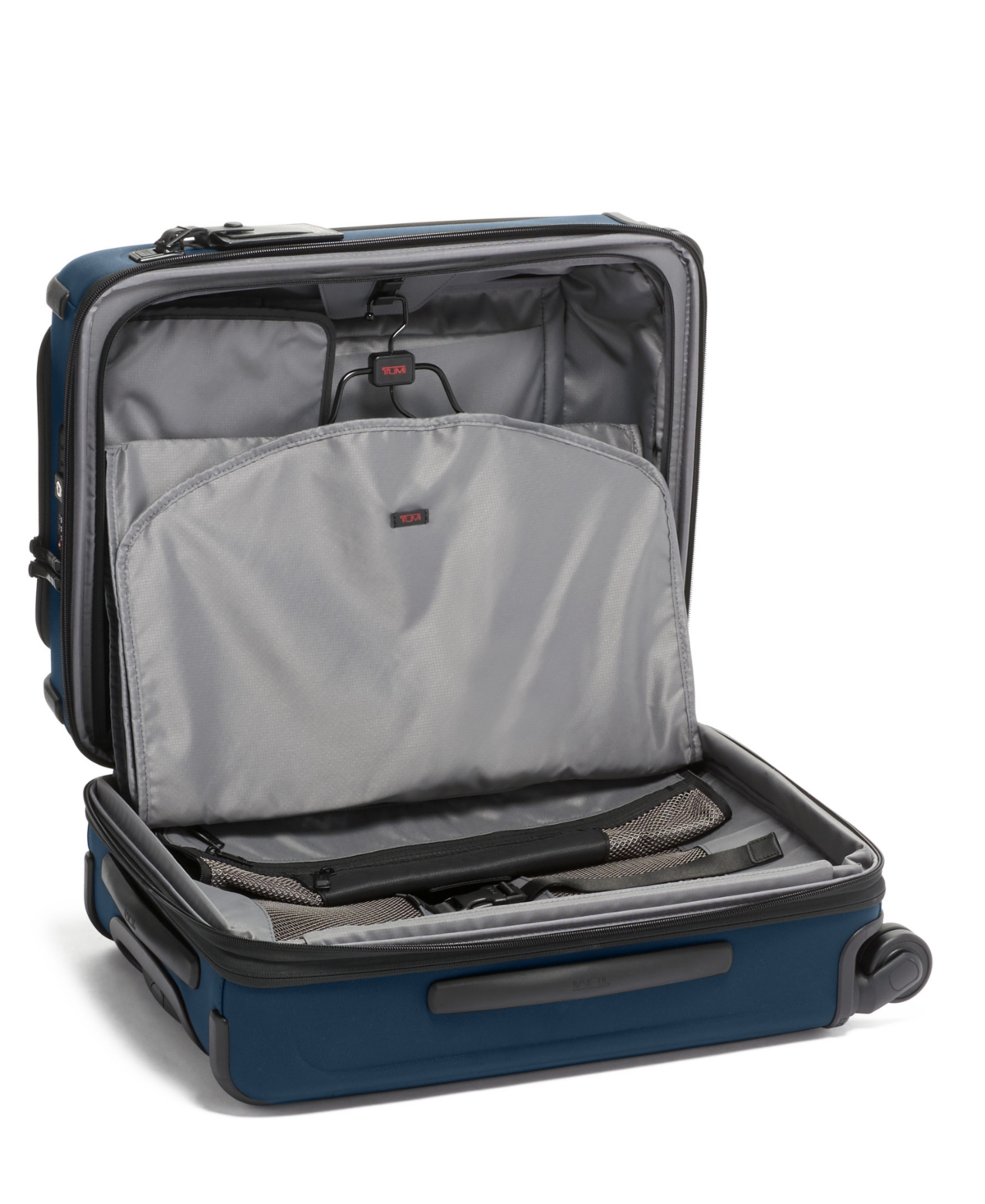 Tumi Alpha 22" Continental Dual Access Carry-on Spinner In Blue