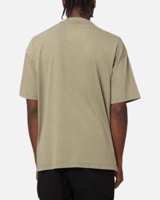 Men's New Dawn Mock Neck T-Shirt, Green - XXLarge