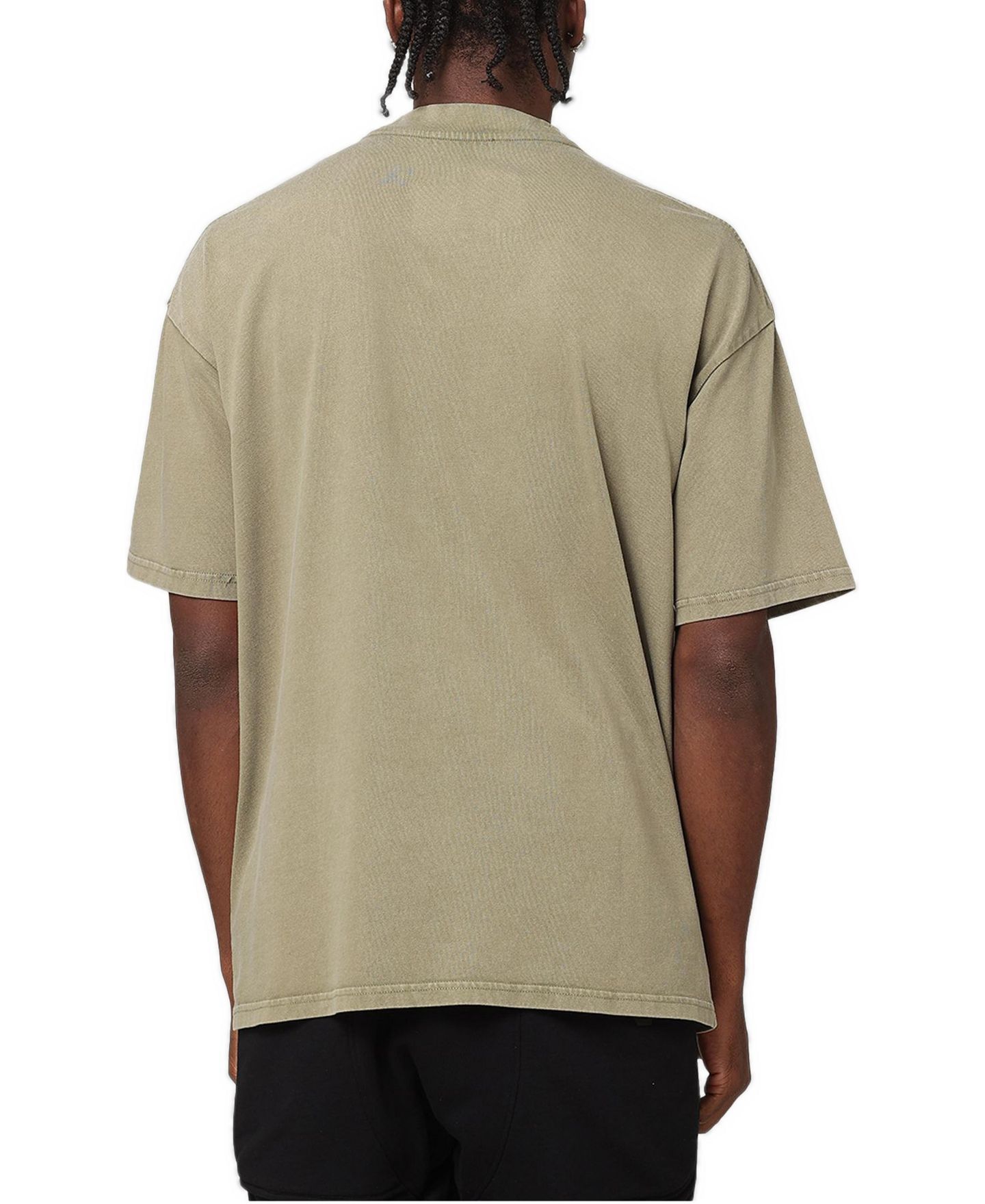 Мужская футболка The Anti Order New Dawn Mock Neck, цвет: Винтажный хаки — фото 2