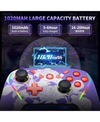 Wireless Switch 2 Controller for Nintendo Switch/Lite/OLED, Mouse Touch Back Buttons, Extra Pro Controller with Wake, Programmable, Turbo Function