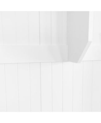 Hall Tree with Bench Cushion Coat Rack