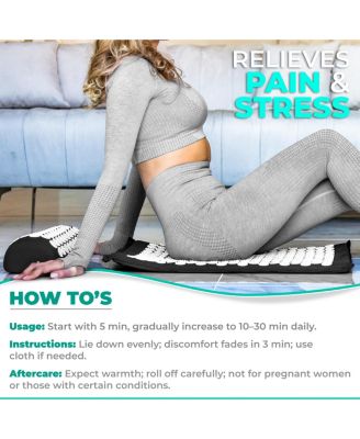 51 Inch Acupressure Mat, Pillow & Carry Bag