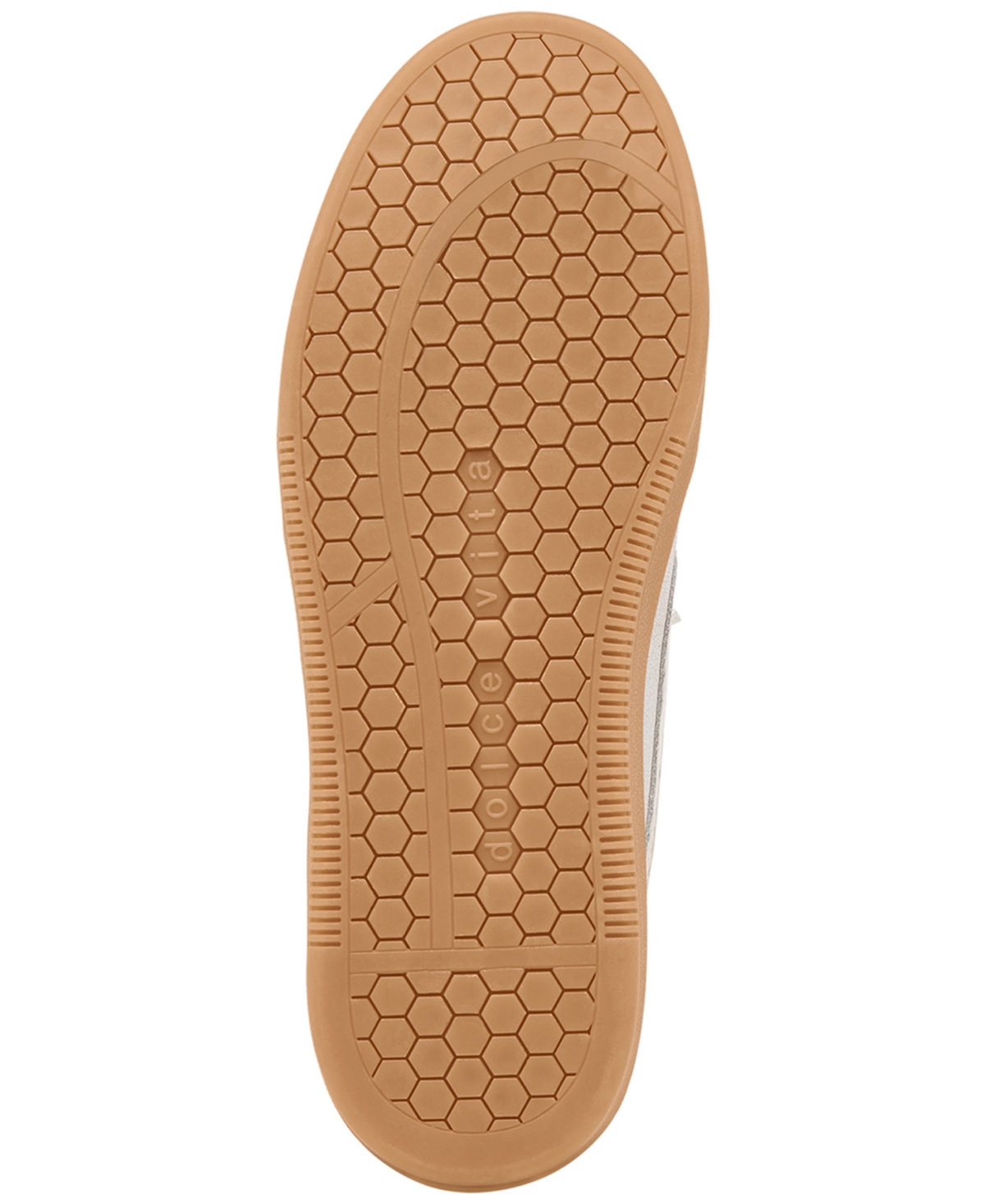 Dolce Vita Notice Faux Shearling Sneaker In Neutral