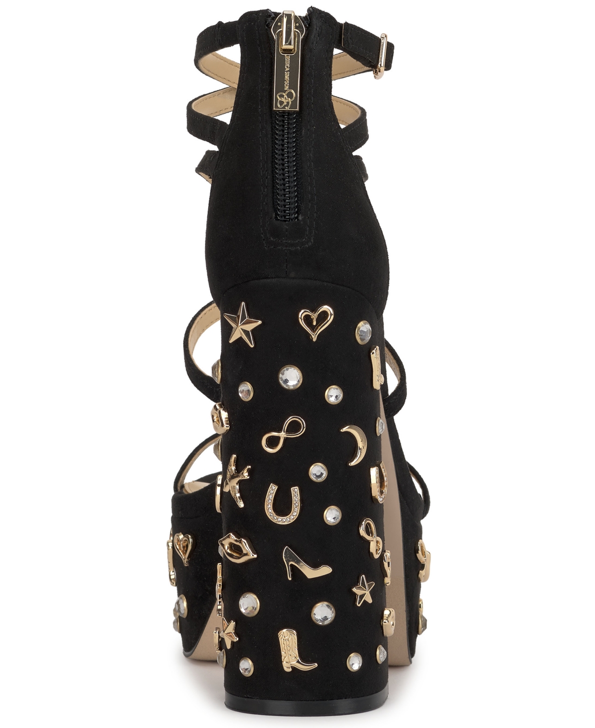 Jessica Simpson Aamina 2 Strappy Platform Sandal In Black